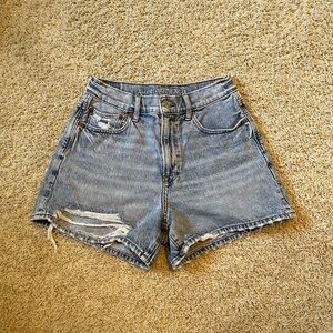 American Eagle Light Wash Shorts